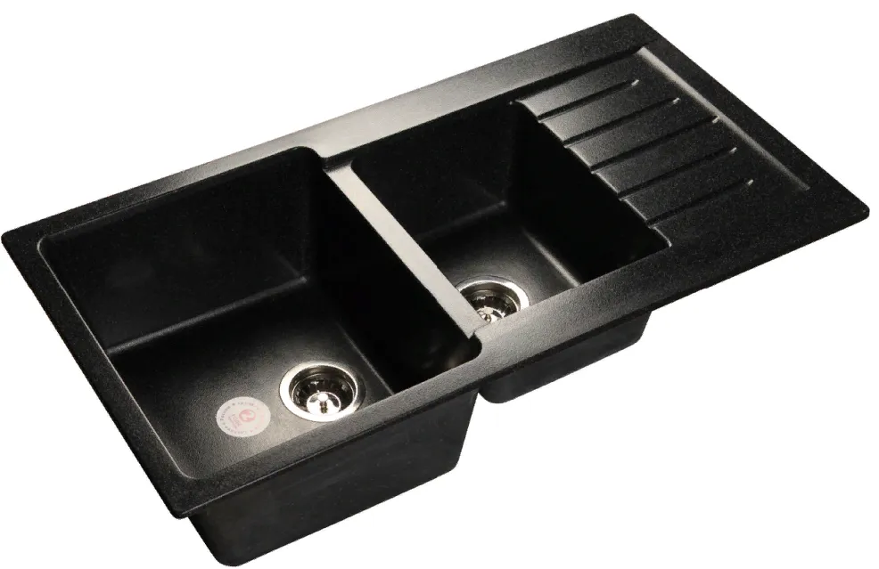 Фото товара: GranFest PRACTIK GF-P-980 KL, мойка, мрамор, черный