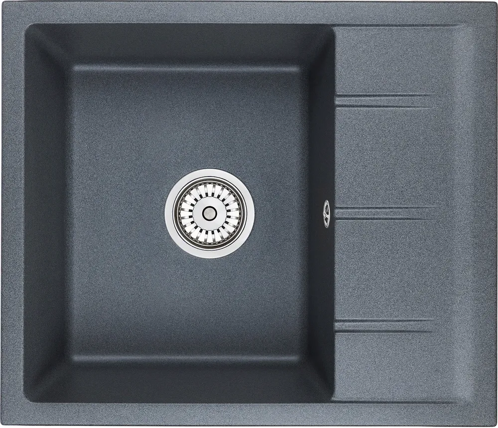 Детальное фото товара: Emar EMQ-1580.Q, мойка, гранит, антрацит