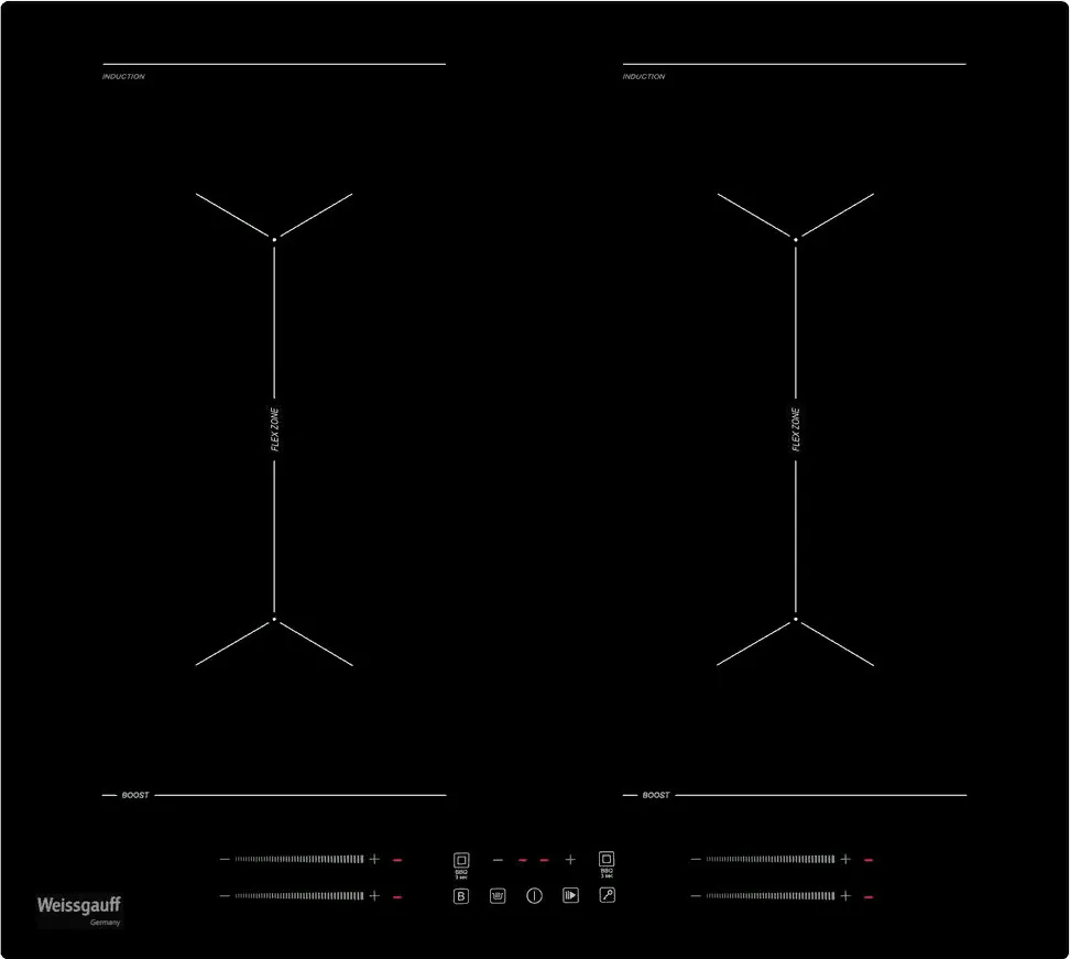 Фото товара: Weissgauff HI 642 BY индукционная поверхность