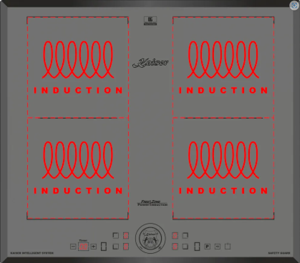 Детальное фото товара: KAISER KCT 6730 FIG индукционная поверхность