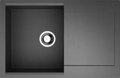 Фото товара: Omoikiri Daisen 78 BL, мойка, гранит, черный