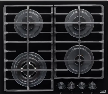 Фото товара: VARD VHGS6434K газовая поверхность