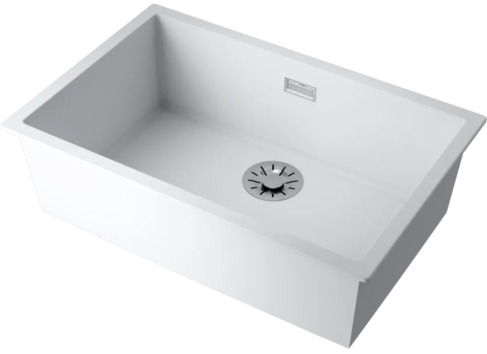 Детальное фото товара: Omoikiri Yamakawa 75-U/I-WH, мойка, керамика, белый