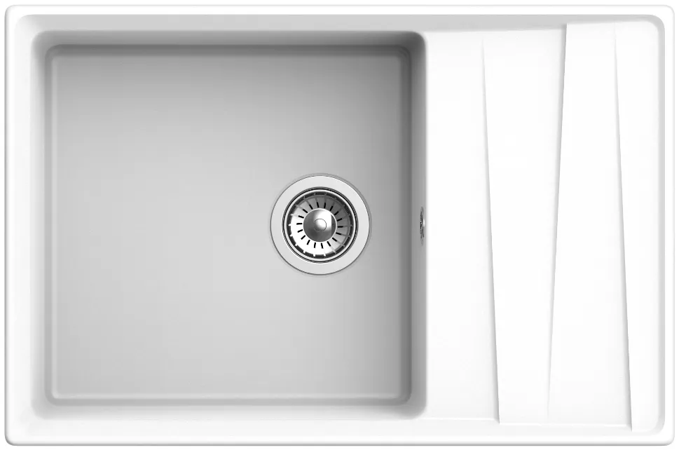 Фото товара: GranFest LEVEL GF-LV-760L, мойка, мрамор, иней