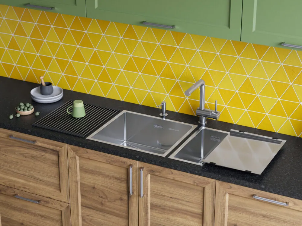 Детальное фото товара: Omoikiri Taki 49-U/IF-IN, мойка, нержавеющая сталь