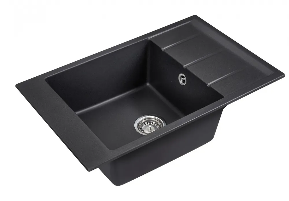 Фото товара: Emar EMQ-1780.Q, мойка, гранит, оникс