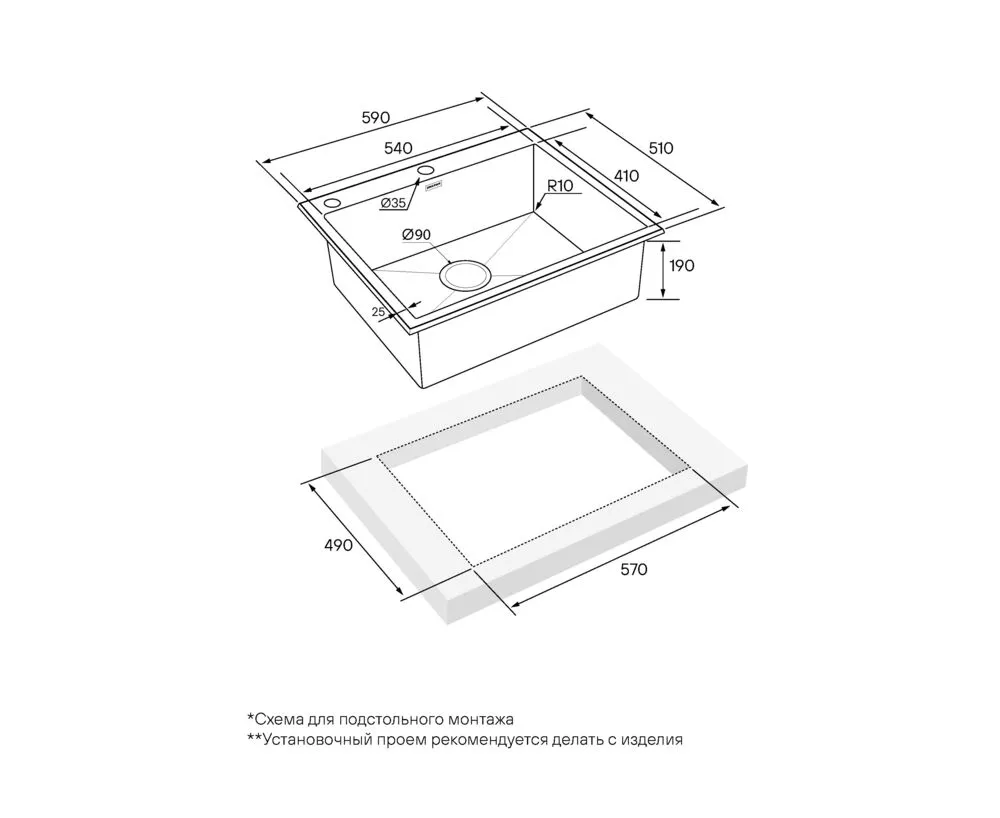 Схема встраивания