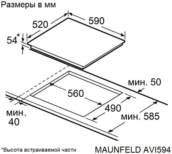Схема встраивания