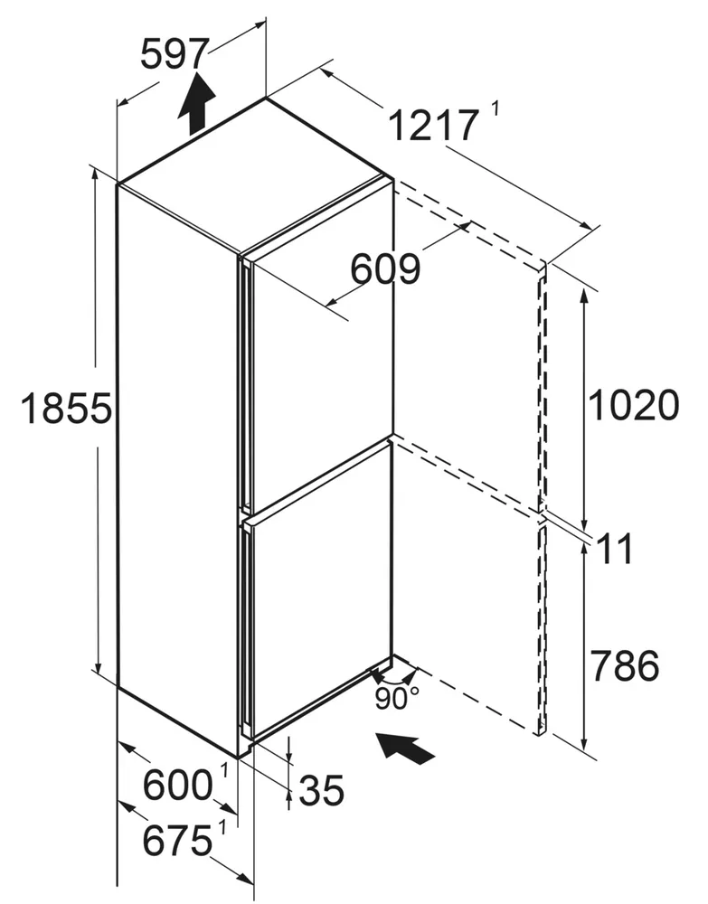 Детальное фото товара: Liebherr CNdgc 5203-20 001 Pure NoFrost EasyFresh