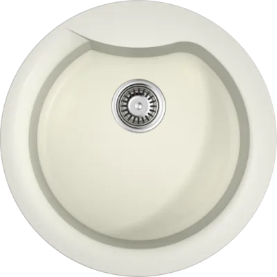 Фото товара: Omoikiri Yasugata 48R-WH, мойка, гранит, белый