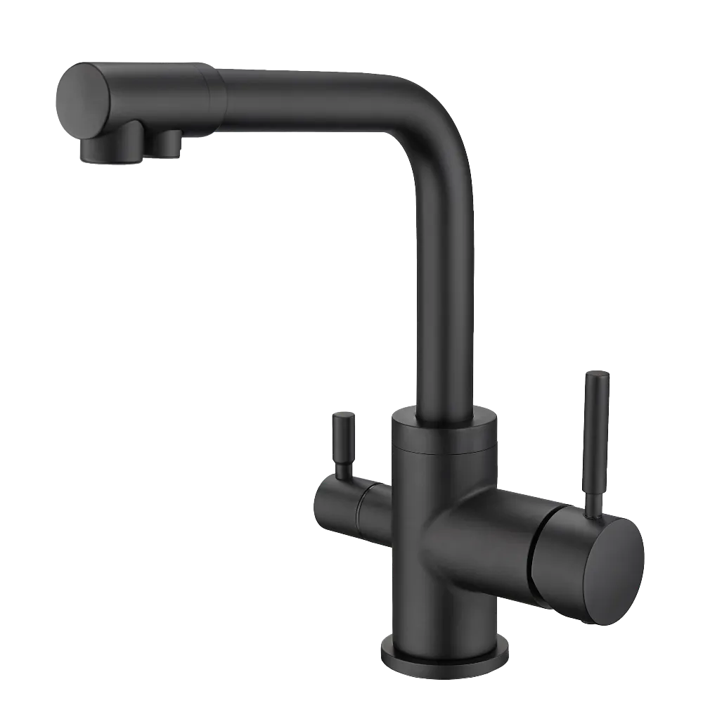 Фото товара: Emar EC-3003N black, смеситель, черный