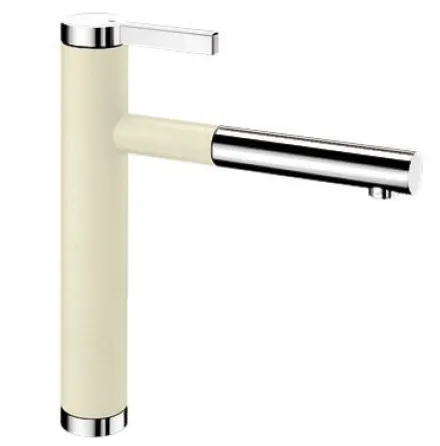 Фото товара: Blanco Linee-S, смеситель, хром/гранит, жасмин