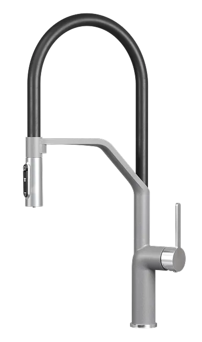 Фото товара: GRANULA 9012 смеситель, гранит, алюминиум