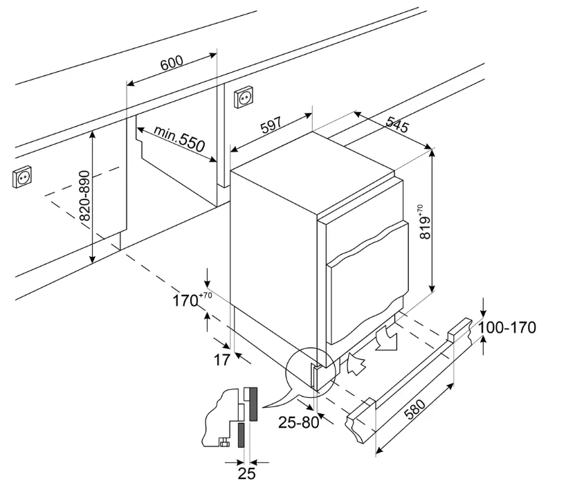 Схема встраивания