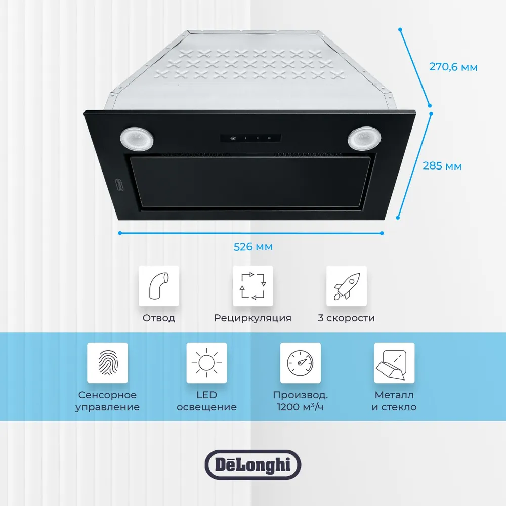 Детальное фото товара: DeLonghi COSETTA 510 NB