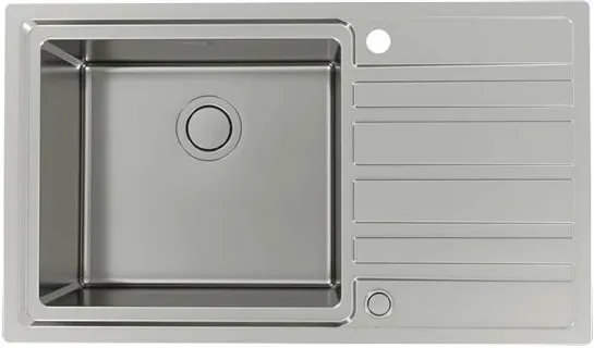 Фото товара: ALVEUS RANDO 50L UP SAT-90 FS, мойка, нержавеющая сталь сатин (в комплекте с сифоном 1123351)