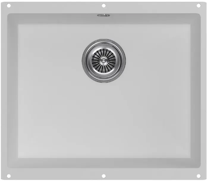 Фото товара: KUCHENSTERN UNDER 60, мойка, гранит, белый