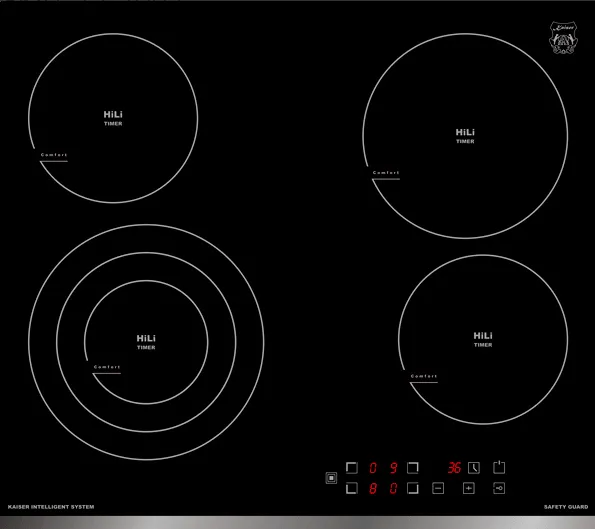 Фото товара: KAISER KCT 6703 F стеклокерамическая поверхность