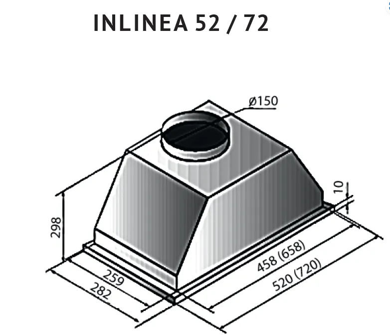 Детальное фото товара: Kuppersberg INLINEA 52 Inox