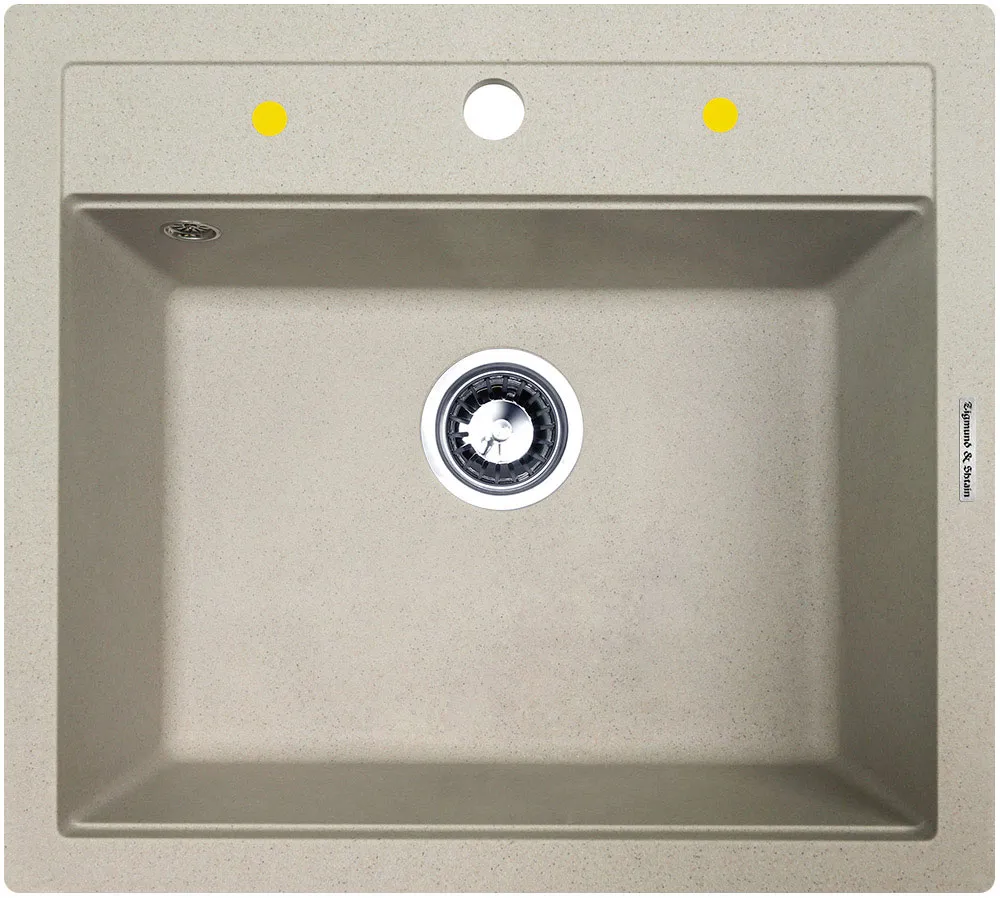 Фото товара: Zigmund & Shtain PLATZ 560, мойка, речной песок 