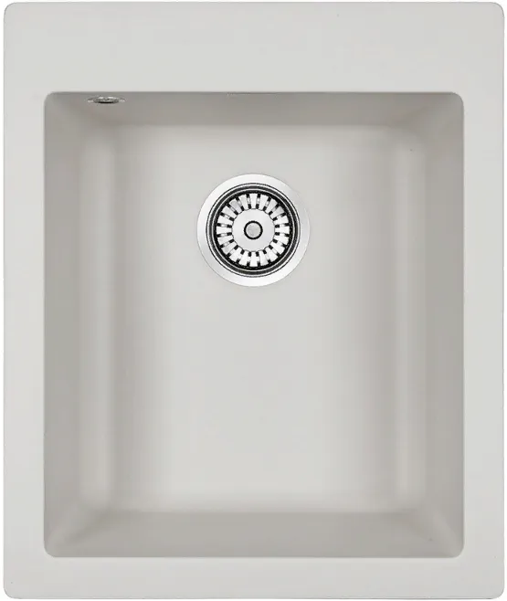 Детальное фото товара: Paulmark KANTE 40, мойка, гранит, белый
