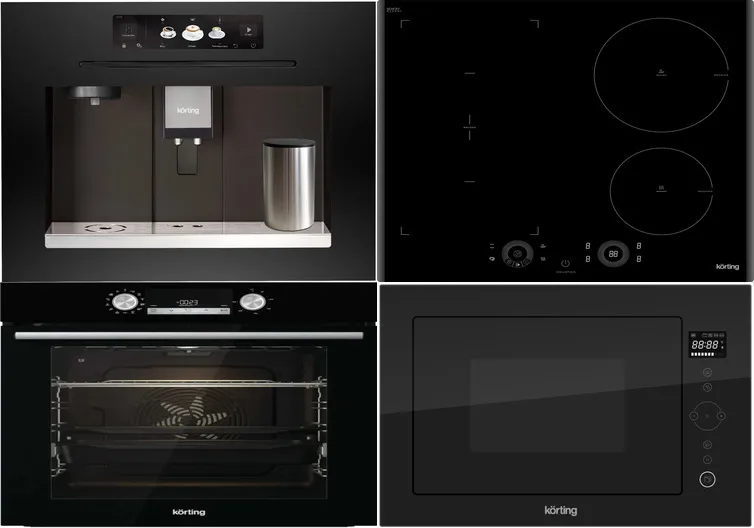 Фото товара: KORTING HIB 64750 B SMART + OKB 8921 ESN + KMI 825 TGN + KCM 9830 BCG