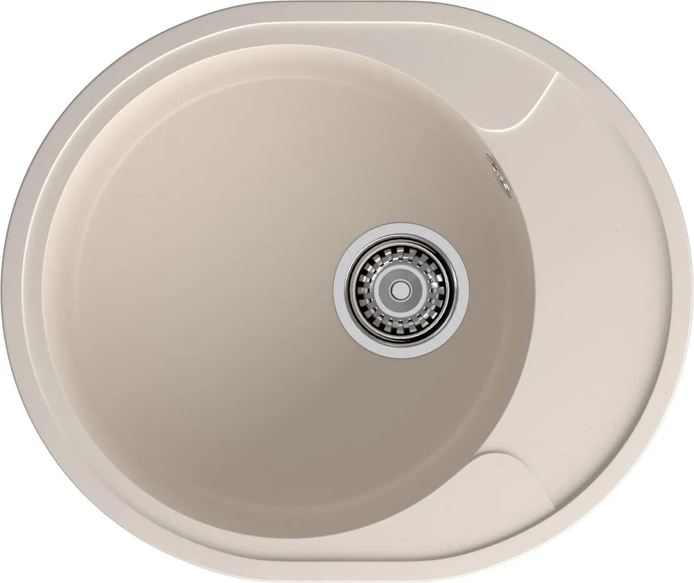 Фото товара: GranFest URBAN GF-UR-857L, мойка, гранит, белый