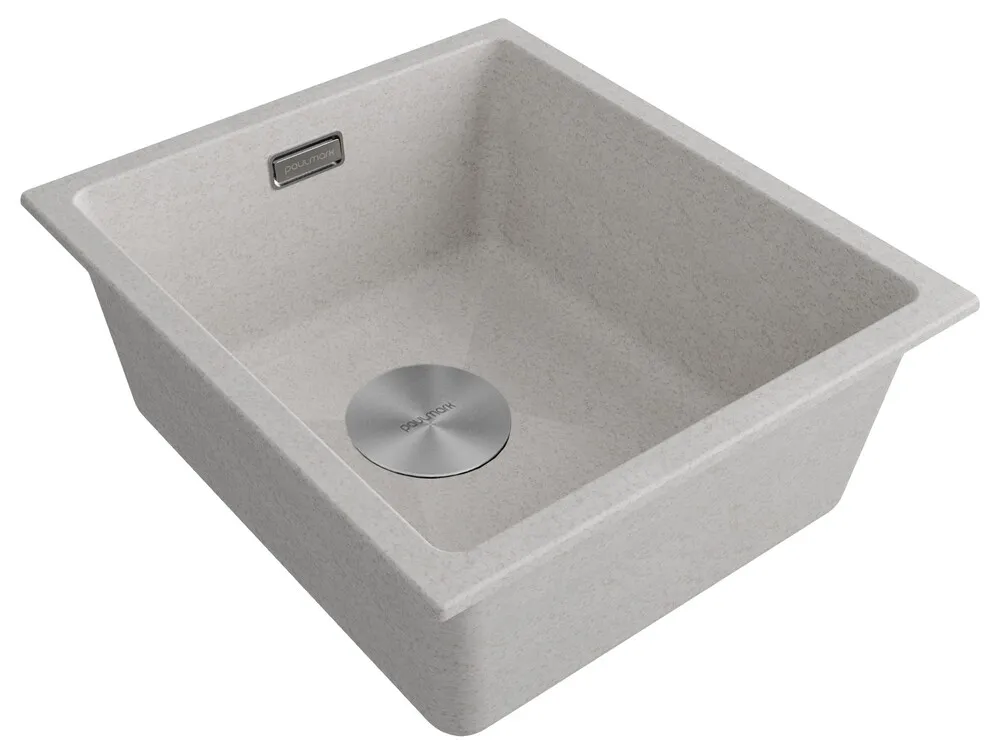 Детальное фото товара: Paulmark LUMI 41UNI, мойка, гранит, бежевый