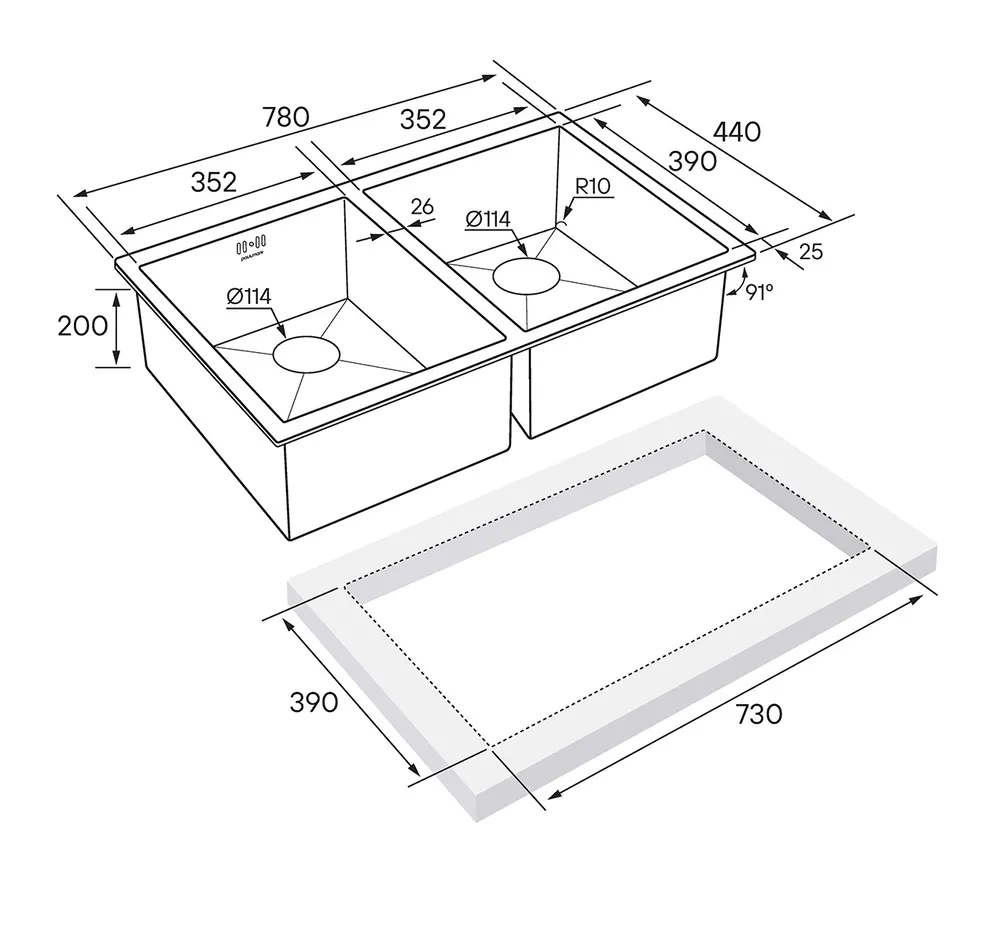 Схема встраивания