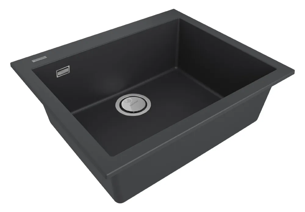 Детальное фото товара: Paulmark DECORATION 60, мойка, гранит, антрацит