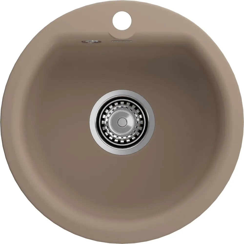 Фото товара: GranFest GF-SMART 435, мойка, мрамор, песочный