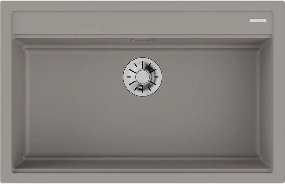 Детальное фото товара: Omoikiri Kitagawa 79-LB-GR, мойка, керамика, leningrad grey