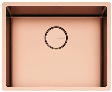 Детальное фото товара: Falmec COMO 50 COPPER PVD, мойка, нержавеющая сталь, медь