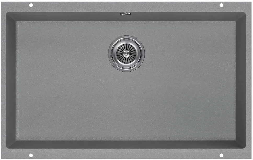 Фото товара: KUCHENSTERN UNDER 80, мойка, гранит, титан