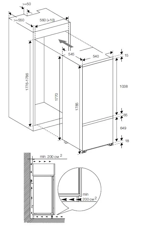 Схема встраивания