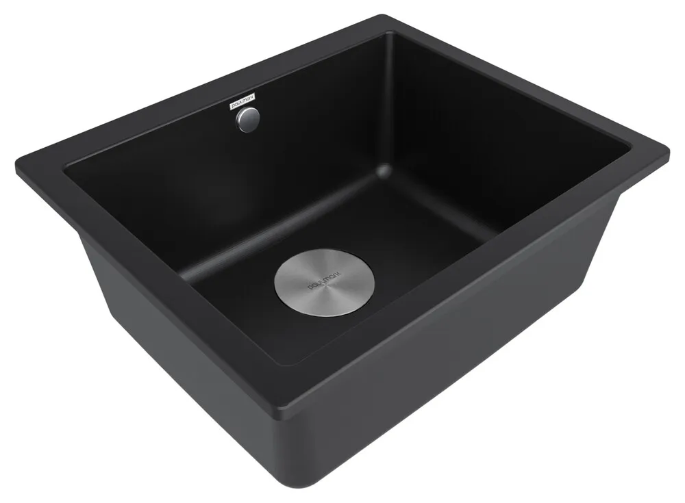Детальное фото товара: Paulmark GERA 60, мойка, гранит, черный металлик