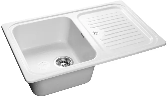 Детальное фото товара: GranFest STANDART GF-S-780 L, мойка, мрамор, иней