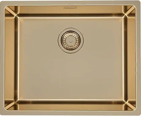 Детальное фото товара: ALVEUS KOMBINO 50 MONARCH BRONZE SAT-90, мойка, нерж. сталь, бронза (в компл. с выпуском без сифона)