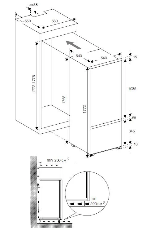 Схема встраивания