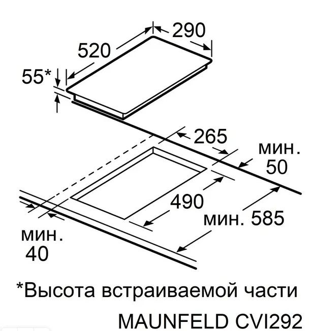 Схема встраивания