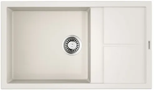 Фото товара: Omoikiri Sumi 86-WH, мойка, гранит, белый