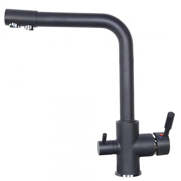 Фото товара: Zigmund & Shtain ZS 1300, смеситель, черный базальт