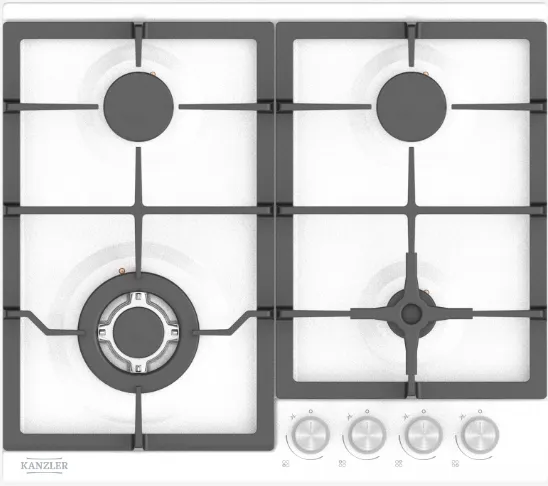 Фото товара: Kanzler KM 516 W газовая поверхность