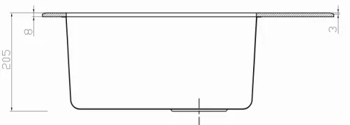 Детальное фото товара: Seaman Eco Glass SMG-610B Gold (PVD)