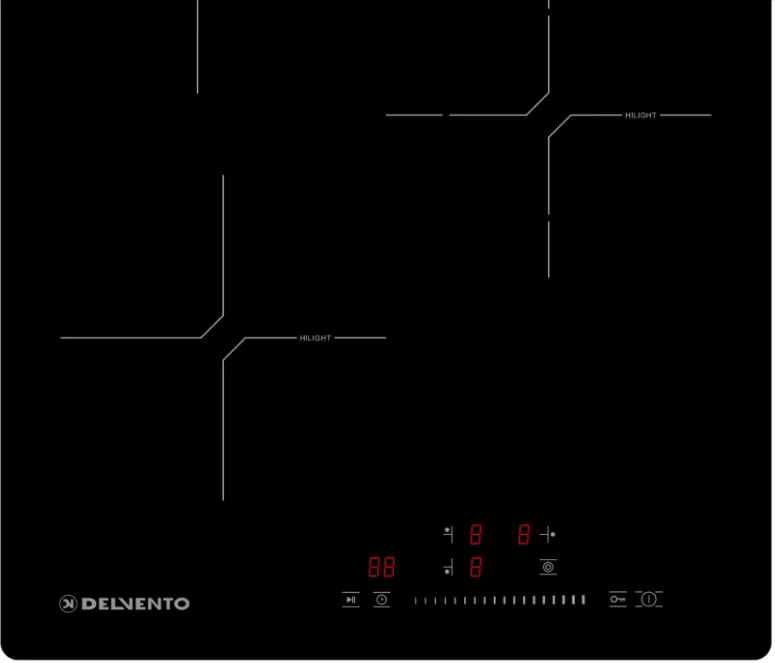 Детальное фото товара: Delvento V45D29S120 стеклокерамическая поверхность