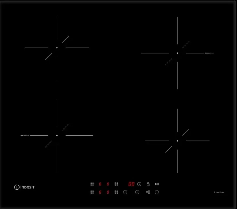 Фото товара: Indesit IS 40CQ60 NE стеклокерамическая поверхность