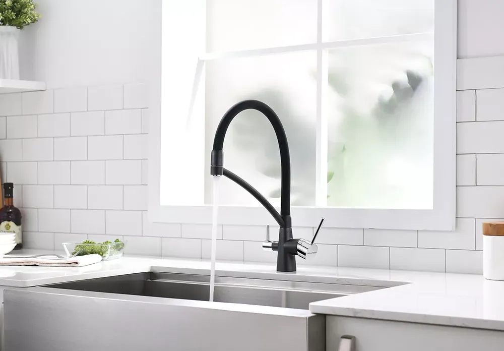 Детальное фото товара: Paulmark SIEGEN, смеситель, гранит, черный