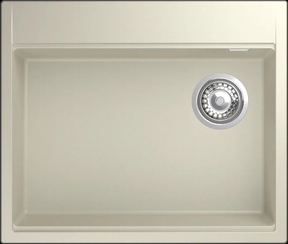 Фото товара: Rivelato TESORO TR-605-R beige scuro, мойка, гранит, тёмно-бежевый