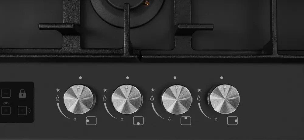 Детальное фото товара: HIBERG VM 6245 B газовая поверхность