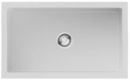 Фото товара: Omoikiri Mikura 76-WH Glossy, мойка, керамика, белый глянцевый